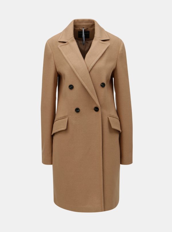 Hnedý kabát Dorothy Perkins Tall