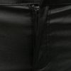 Čierne koženkové skinny nohavice Dorothy Perkins Petite