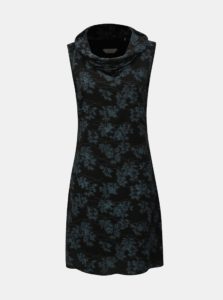 Modro–čierne šaty bez rukávov SKFK
