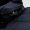 Tmavomodrý dámsky prešívaný páperový kabát GANT