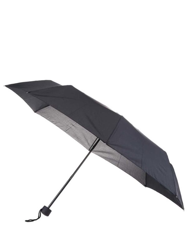 Čierny skladací dáždnik Derby