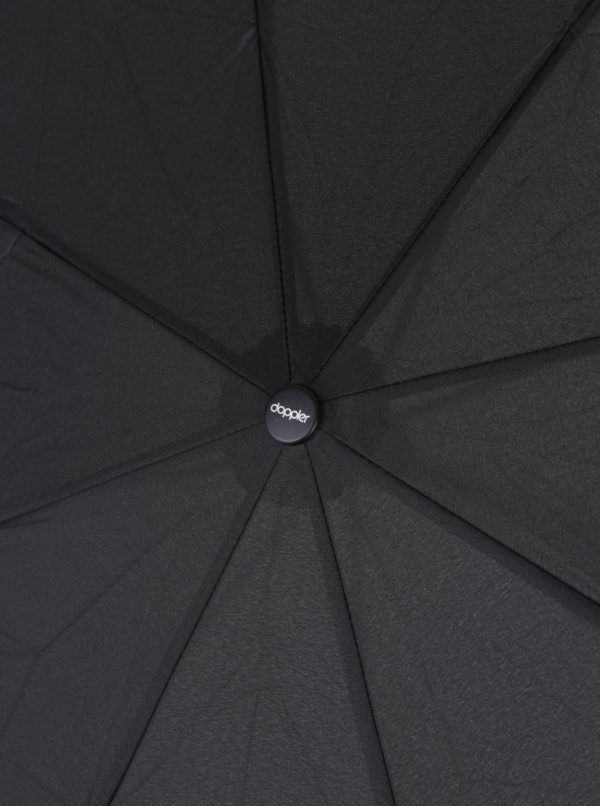 Čierny pánsky vystreľovací dáždnik Doppler