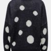 Tmavomodrý bodkovaný sveter ONLY Tiffany