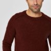 Hnedý sveter z Merino vlny Selected Homme