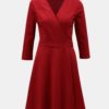 Červené zavinovacie šaty Apricot