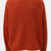 Oranžový oversize sveter French Connection
