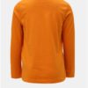 Oranžové chlapčenské tričko s potlačou Name it Victor