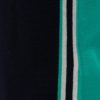 Tmavomodré svetrové šaty s pruhmi na bokoch Nautica