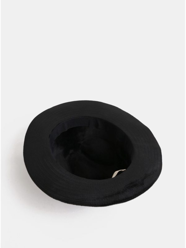 Čierny dámsky zamatový klobúk Roxy Kind Of Love