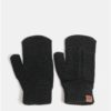 Čierne dámske pletené rukavice Horsefeathers Zara