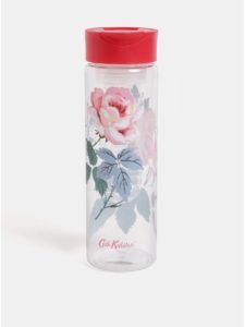 Transparentná fľaša na vodu s filtrom na ovocie a kvetinovým motívom Cath Kidston