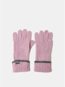 Ružové dámske vlnené rukavice Tom Joule Huddle