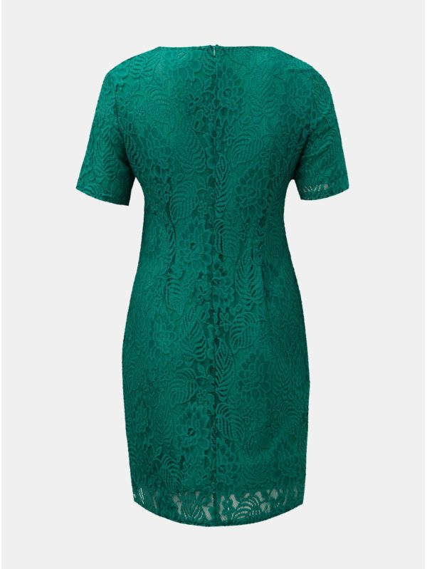 Zelené čipkované šaty La Lemon