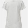 Biele tričko s potlačou DKNY