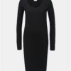 Čierne tehotenské šaty Mama.licious Lea