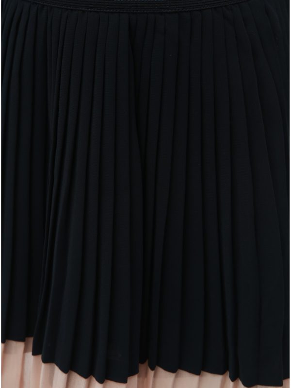 Tmavomodrá dievčenská plisovaná sukňa Name it