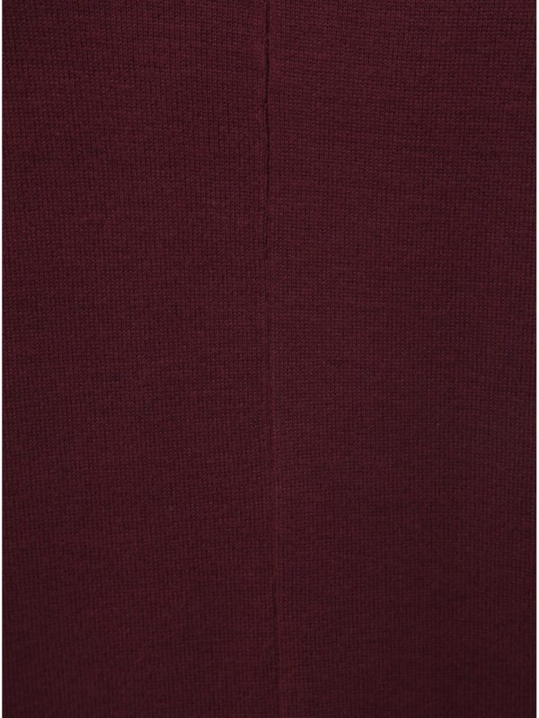 Fialový tenký sveter s netopierími 3/4 rukávmi Zizzi