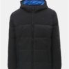 Čierna prešívaná nepremokavá zimná bunda Jack & Jones Cross
