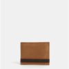 Hnedá kožená peňaženka v darčekovej škatuľke Portland