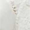 Biela blúzka s čipkovanými rukávmi Jacqueline de Yong Haze