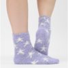 Balenie troch párov ponožiek v modrej, čiernej a fialovej farbe Bellinda Soft