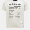 Krémové detské tričko s potlačou adidas Originals