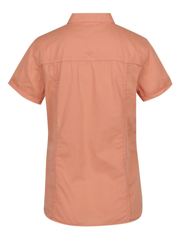 Oranžová dámska košeľa s krátkym rukávom BUSHMAN Tees