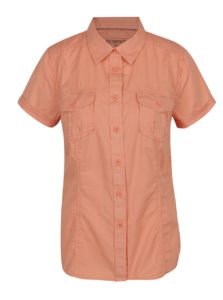 Oranžová dámska košeľa s krátkym rukávom BUSHMAN Tees