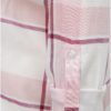 Bielo–ružová kockovaná košeľa s náprsnými vreckami TALLY WEiJL