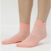 Balenie dvoch párov dámskych členkových ponožiek v bielej a ružovej farbe Nike