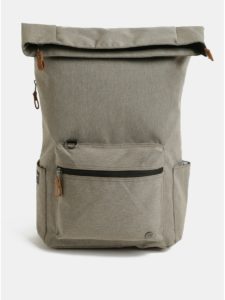 Svetlohnedý nepremokavý batoh s odnímateľnou vnútornou taškou na notebook 2v1 PKG 22 l