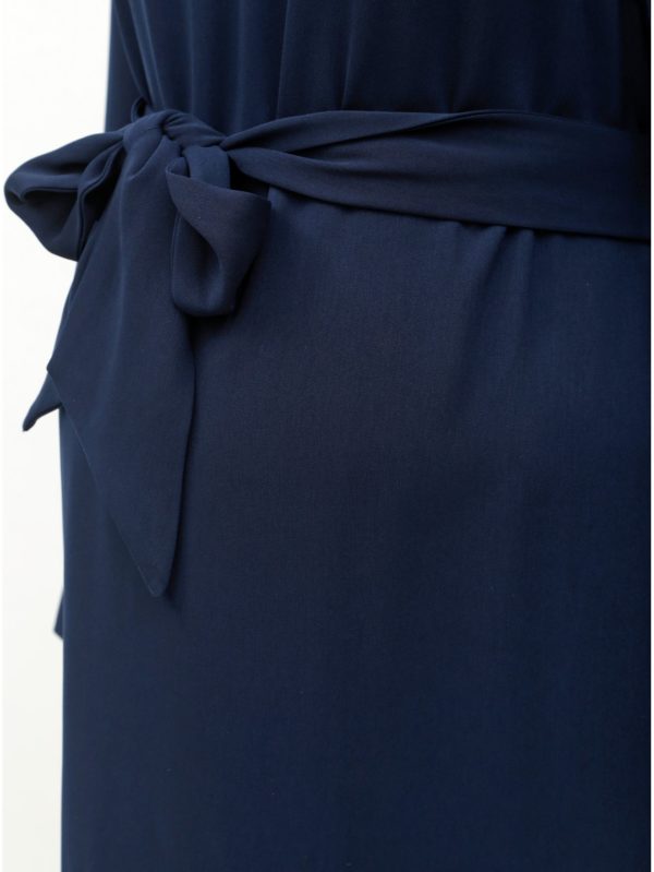 Tmavomodré tehotenské šaty Dorothy Perkins Maternity