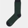 Modro–zelené ponožky Selected Homme Fine