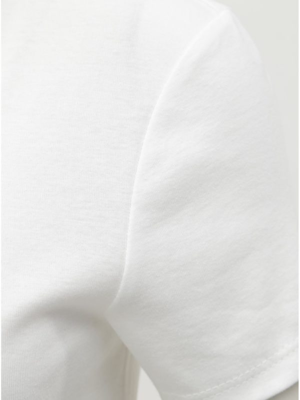 Biele basic tričko s krátkym rukávom Dorothy Perkins Tall