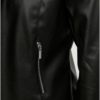 Čierna koženková bunda Dorothy Perkins