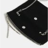 Bielo–čierna crossbody kabelka so zebrovaným vzorom Dorothy Perkins