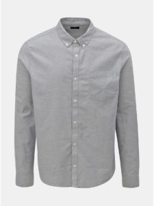 Sivá košeľa Burton Menswear London