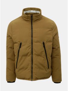 Hnedá zimná bunda Burton Menswear London