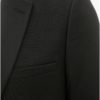 Čierne oblekové slim fit sako Burton Menswear London