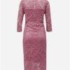Ružové čipkované tehotenské šaty Mama.licious Mivana