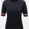 Tmavomodré dámske svetrové tričko GANT