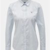 Bielo–modrá dámska pruhovaná slim košeľa GANT
