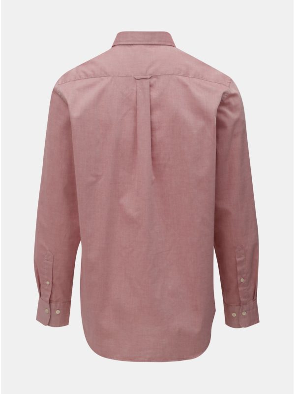 Ružová pánska regular fit košeľa GANT