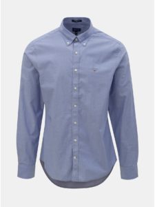 Modrá pánska slim fit košeľa GANT