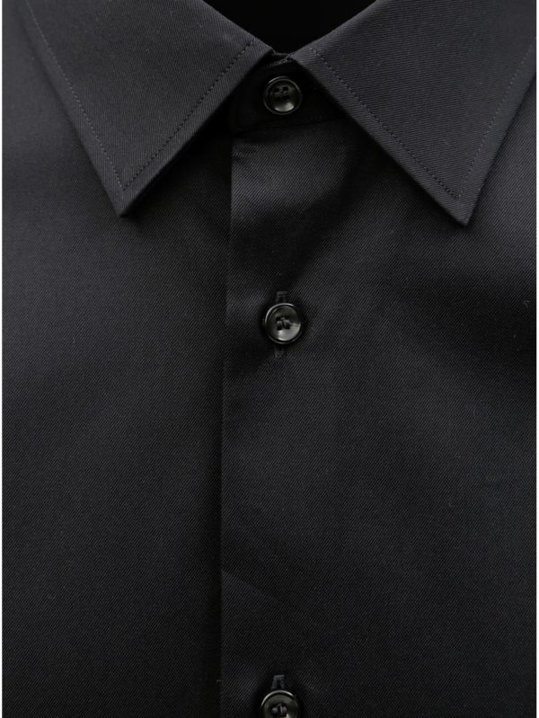 Čierna formálna slim fit košeľa Selected Homme Pen-Pelle