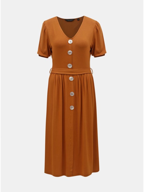 Hnedé šaty Dorothy Perkins