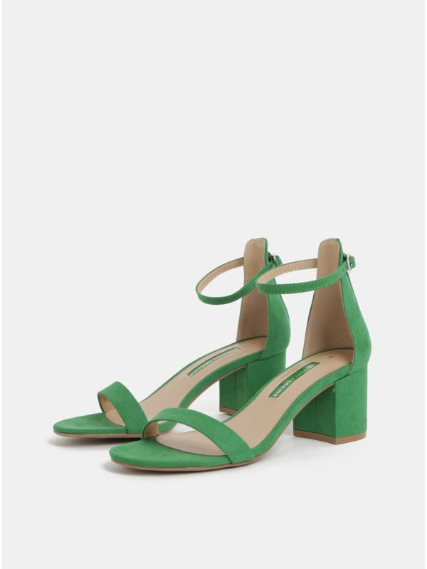 Zelené sandálky Dorothy Perkins