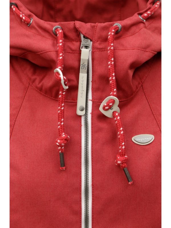 Červená dámska bunda Ragwear Monade