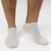 Balenie piatich párov bielych nízkych ponožiek Burton Menswear London