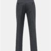 Tmavomodré kockované tailored fit nohavice Burton Menswear London